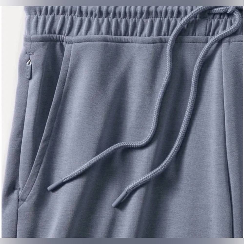 Athleta Seasoft Drawstring Pants Shadow Blue L - image 5